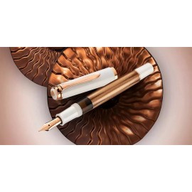 Pelikan Classic M200 Copper rose gold fountain pen B  Nib