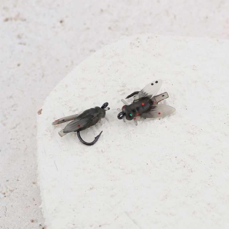 Create idea 50Pcs Bionic Fly Fishing Bait Fly Soft Bait