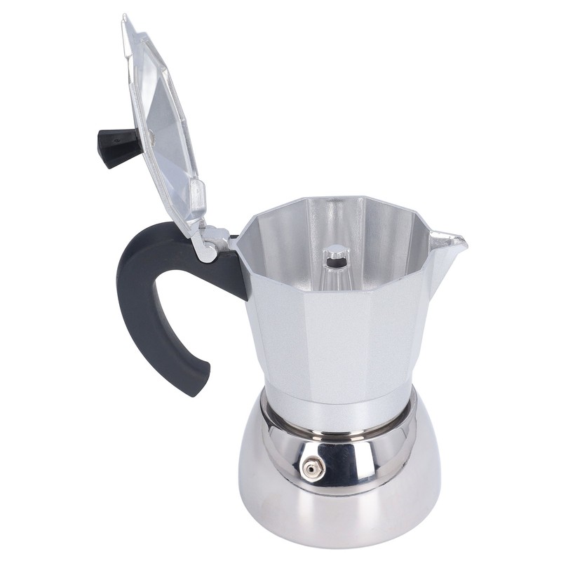 Stovetop Coffee Maker 6 Cup Moka Pot Delicious Coffee Making
