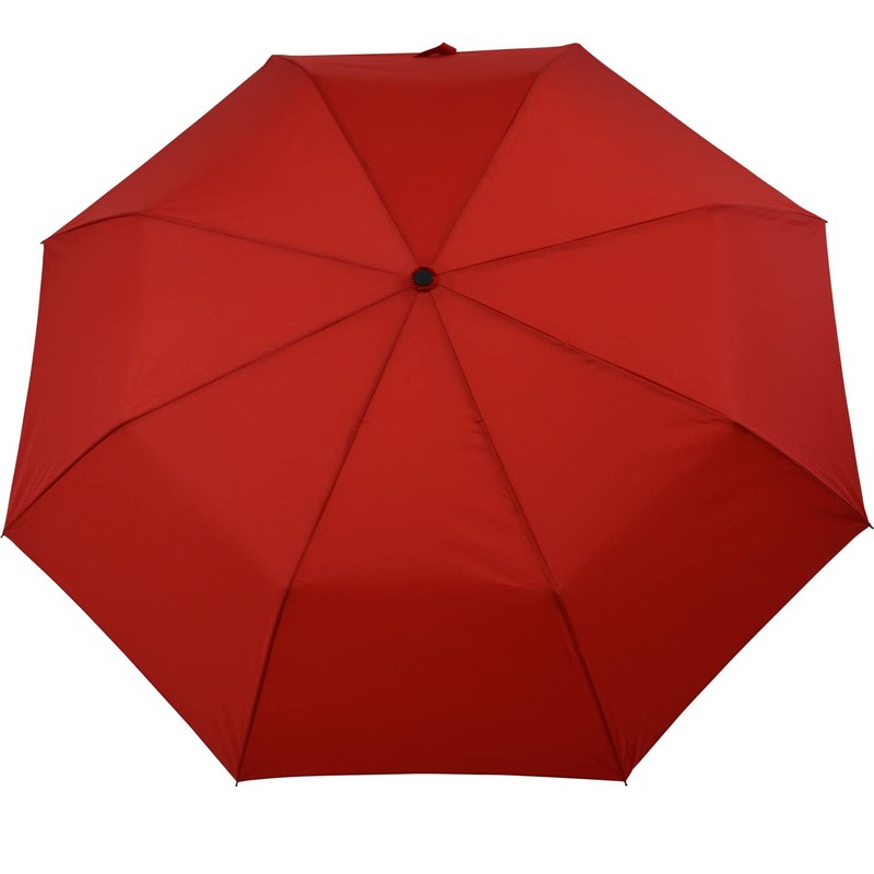 iX-brella Trekking Pocket Umbrella XXL with Shoulder Bag, dunkelrot, Pocket