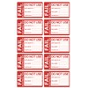 Poskornwel 25x41mm Waterproof 200 PCS Pass PAT Testing Labels with