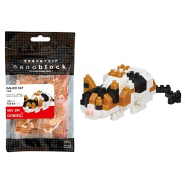 nanoblock Calico Cat, Multicolor