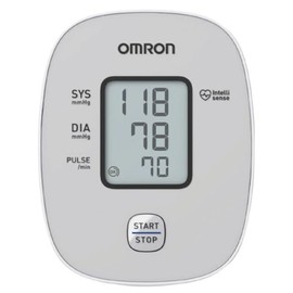OMRON X2 Básico – Baumanómetro de Presión Arterial Automático para Brazo con Detección de Latidos Irregulares.