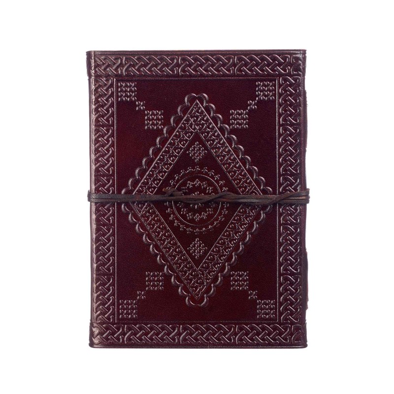 Indra Yin Yang Leather Journal Notebook