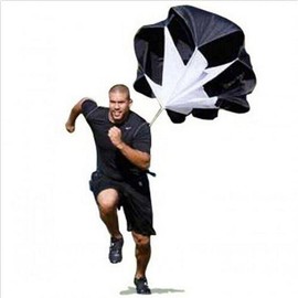 Techtongda Black 56" Speed Resistance Training Sports Parachute Power Running Resistance