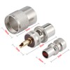 ESUMIC 20Pcs PL259 Soler Coaxial Coax Connectors, Male-Plug Crimp Coax