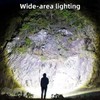 Rechargeable flashlights1500L tactical flashlight,Adjustable Focus LED Flashlight, 3 Lighting Modes,