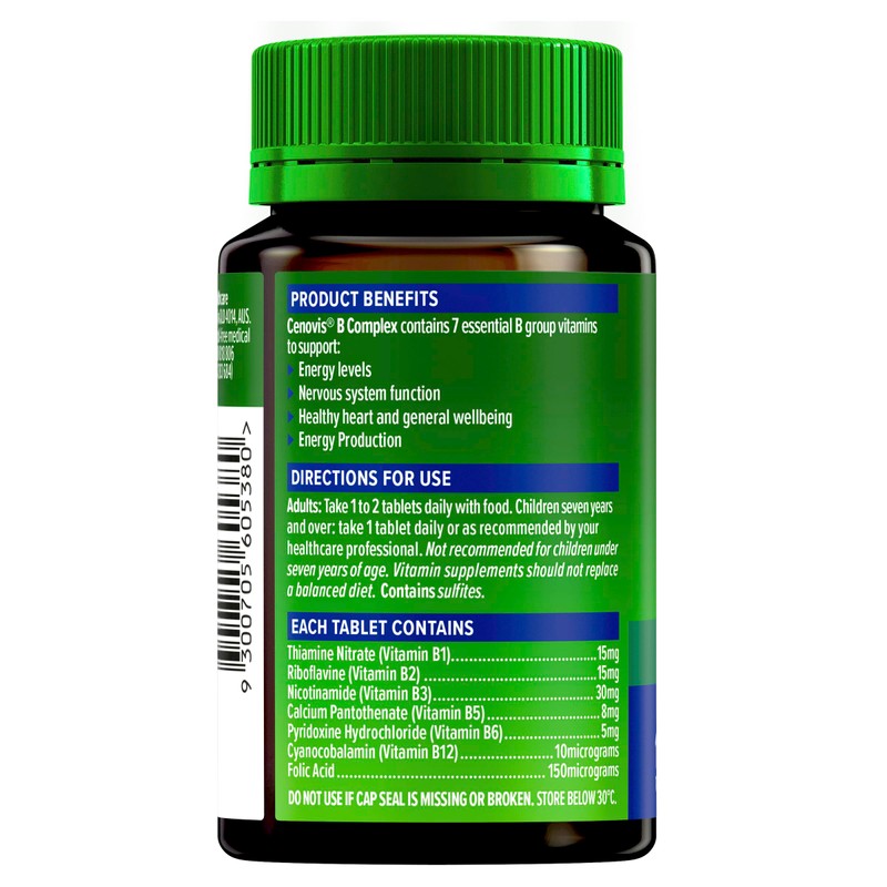 Cenovis B Complex - Support Energy Levels and Nervous System