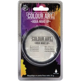Colour Art Fx Maquillaje Blanco Pintura Colour Art Base Agua Para Fiestas