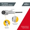 Wiha SB24629 Angled Bit with 105° Angled Head 1/4 in
