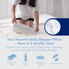 Pillow for Stomach Sleeper – Cooling Gel Memory Foam Cushion
