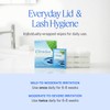 Cliradex Towelettes - Natural Face, Eyelash & Eyelid Cleanser -