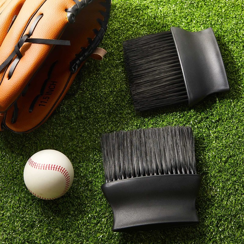 Deekin 2 Pieces Umpire Brush Baseball Home Plate Brush Umpire