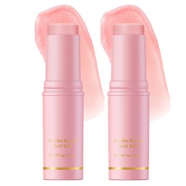 Wrinkle Multi Balm Stick,2PCS Collagen Anti Wrinkle Face Cream Stick for Women & Men