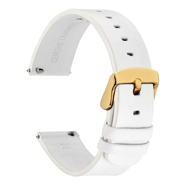 Wocci Thin Flat Watch Straps for Men and Women, Top