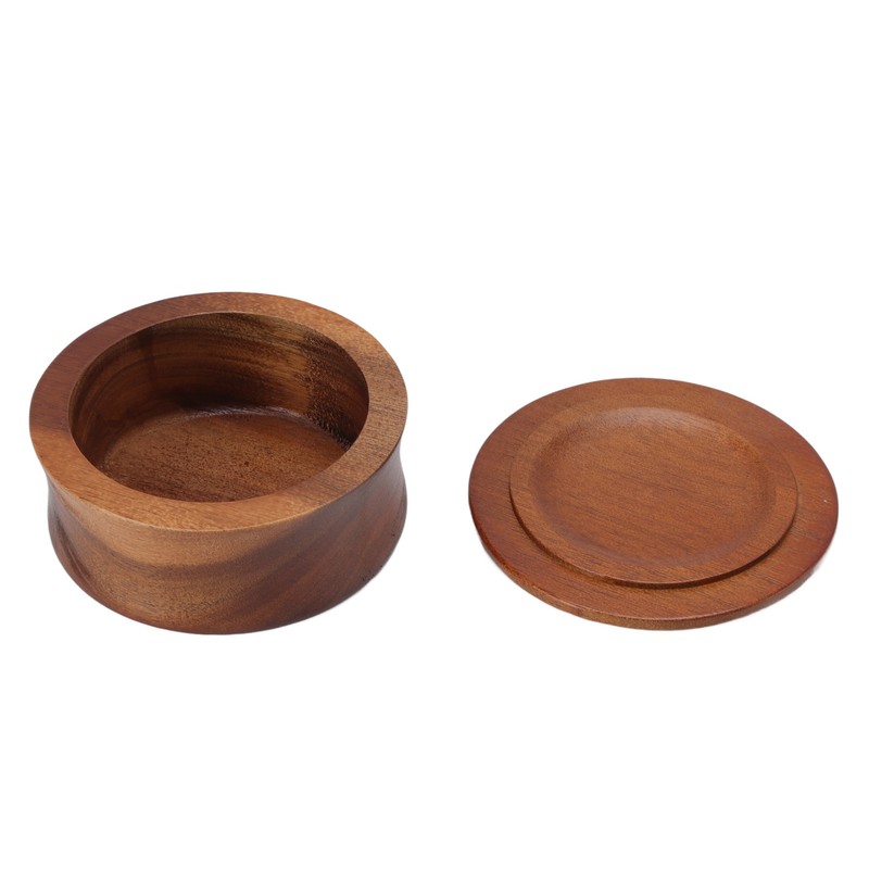 Men Wooden Shaving Brush Bowl Non Adhering Shave Cream Mug