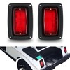 WFLNHB 2 x Tail Light 3 Wire Rear Taillights Pair