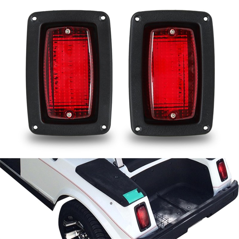 WFLNHB 2 x Tail Light 3 Wire Rear Taillights Pair