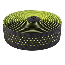 Origin8 DMND PERF Bar Tape, Black/Hi-Vis Yellow