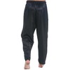 Mens Satin Pajama Pants, Long Pajama Bottoms with Drawstring