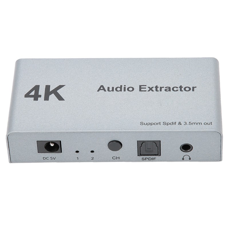 HDMI Audio Extractor Distributor 2 in 1 out 4k 30hz