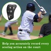 Watayo 6 Pcs 4 Wheel Baseball Umpire Clicker -Black Umpire