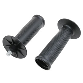 Meuey Lyot Angle Grinder Holder Angle Grinder Handle Side Handle Angle Grinder Accessories 8mm Hand Grinder Extender Drill Handle Electric Power Tools Replacement Parts 2PCS