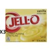Jell-O Vanilla Instant Pudding & Pie Filling, 3.4 ounce (96g)