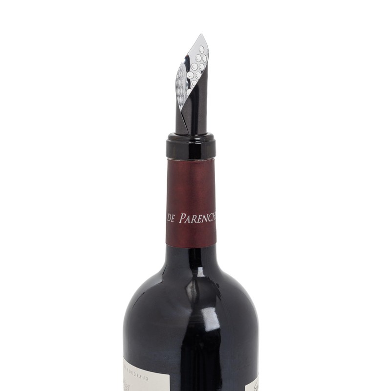 L'ATELIER du VIN - Silver & Black Soft Pourer with