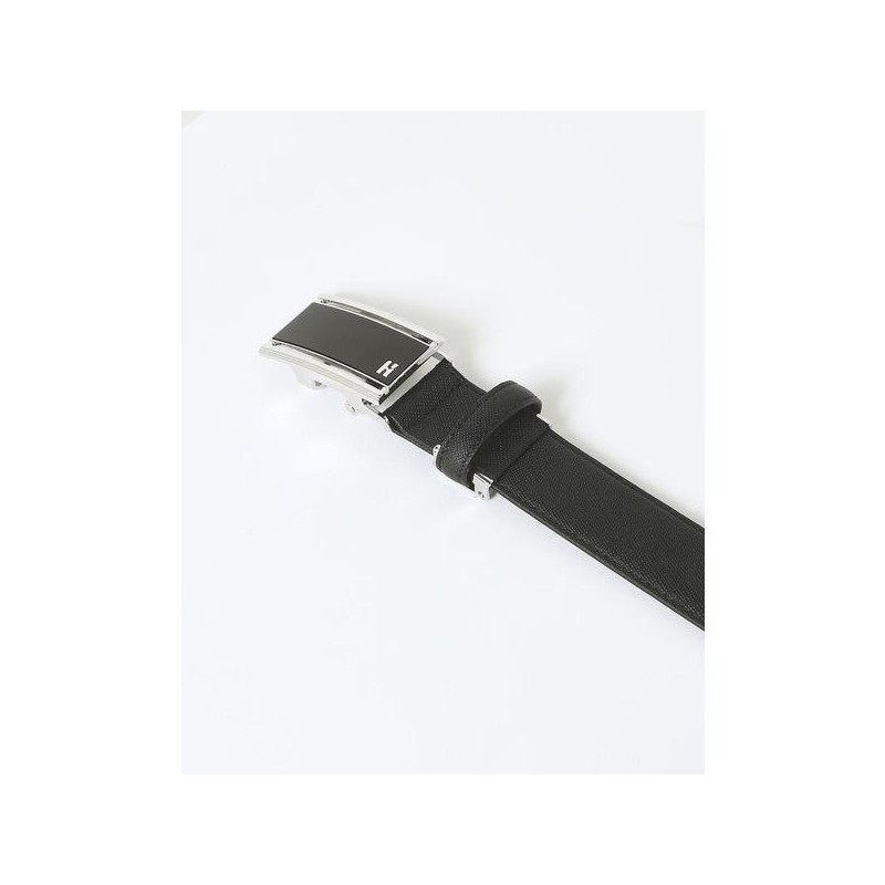 Hazzys (대구신세계)블랙 버클장식 가죽벨트 HJBE4E161BK (Daegu Shinsegae) Black Buckle Decoration