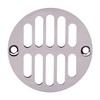 Westbrass Shower Strainer Set with Screws, Grill and Crown, Polished