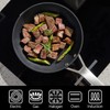MsMk 10 Inch Frying Pan Nonstick with Lid, Induction Fry