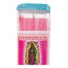 CEB 4 Veladoras Esotéricas Virgen De Guadalupe
