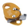 Leapiture Self Braking Stop Descender Climbing Descending Device Lightweight Mountaineering