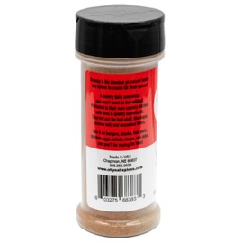 Oh Yeah Spices Hot Spice | 12 Herbs | Low Sodium | Gluten Free & Sugar Free | A Taste of Nebraska | No MSG, No GMO | Adds Spicy Flavor to Meat, Veggies, Soups, Cheeses, and Pizza | 3.5 oz Bottle
