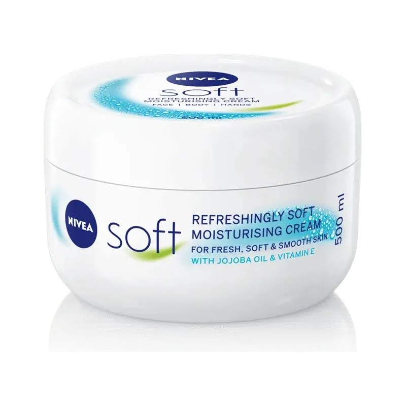 Crema corporal Hidratante NIVEA Soft Creme Vitamina E 500ml