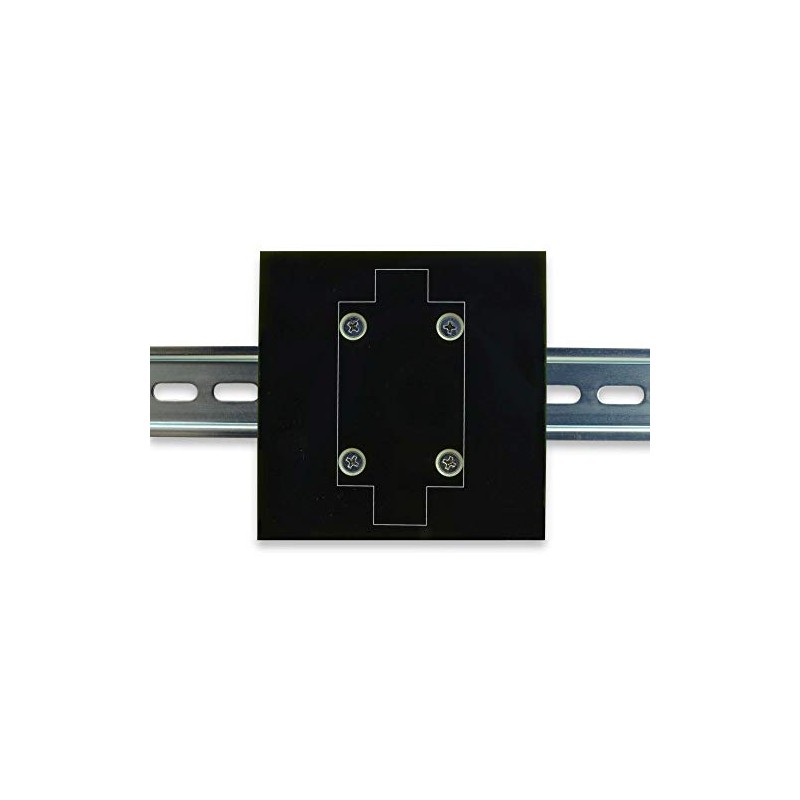 Winford Engineering DIN Rail Mounting Plates, 4.0" x 4.0" Plate