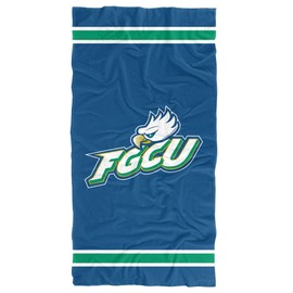 LOGOVISION Florida Gulf Coast University Beach Towel/Bath Towel, 30"x60" Primary Logo
