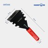 MANUFORE Red crowbar, nail lifter, trim puller, multifunctional trim puller