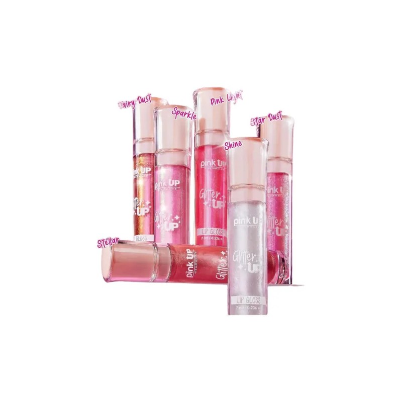 Maquillaje Pink Up Gloss Glitter Up Shine - Brillo Labial