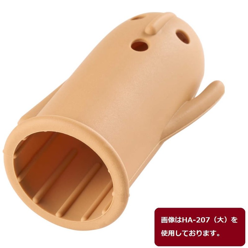 Lion Office Equipment Haniwa-Shaped Finger Sack, Hanisaku, 2-Piece Set of