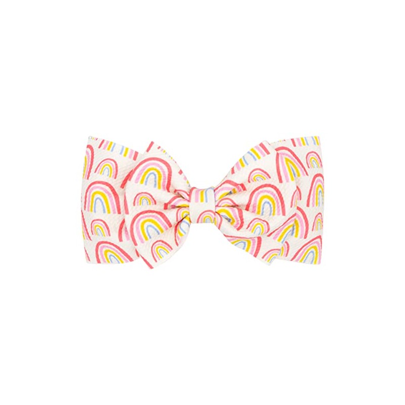 Wee Ones Diadema ancha con textura ondulada suave para niñas