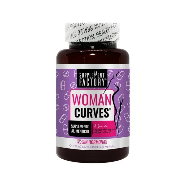Supplement Factory Woman Curves Mejora y Aumenta tu Busto y