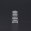 100Pcs Network Crystal Heads Gold Plated Strong Toughness Cable Connectors