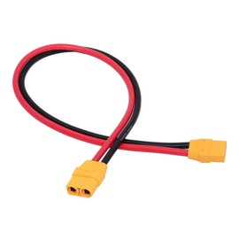 cablecc 10AWG XT90 Female to Female Extension Cable Connector for RC Battery Portable Power Station Solar Panel 50cm