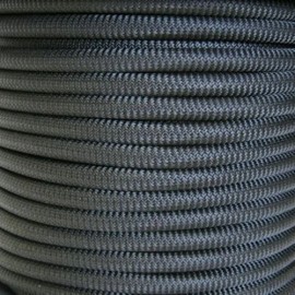 CobraRope 5/16" Black Bungee Cord Marine Grade Heavy Duty Shock Rope Tie Down Stretch Band - 500 ft