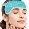 Mikinona Ice Head Wrap Reusable Pack for Headaches Forehead Wrap