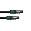 Eurolite PSSO Lautsprecherkabel Speakon 4 x 2,5 0,5 m bk
