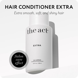 The Act Extra Hair Conditioner for All Hair Types - Deep Hydration and Nourishment for Dry, Damaged, and Color-Treated Hair - Restores Strength with Plant Proteins for Women Men, Vegan 9.47 Fl Oz