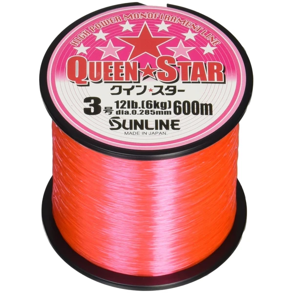 SUNLINE Queen Star Nylon Line, 656.2 yd (600 m), No.